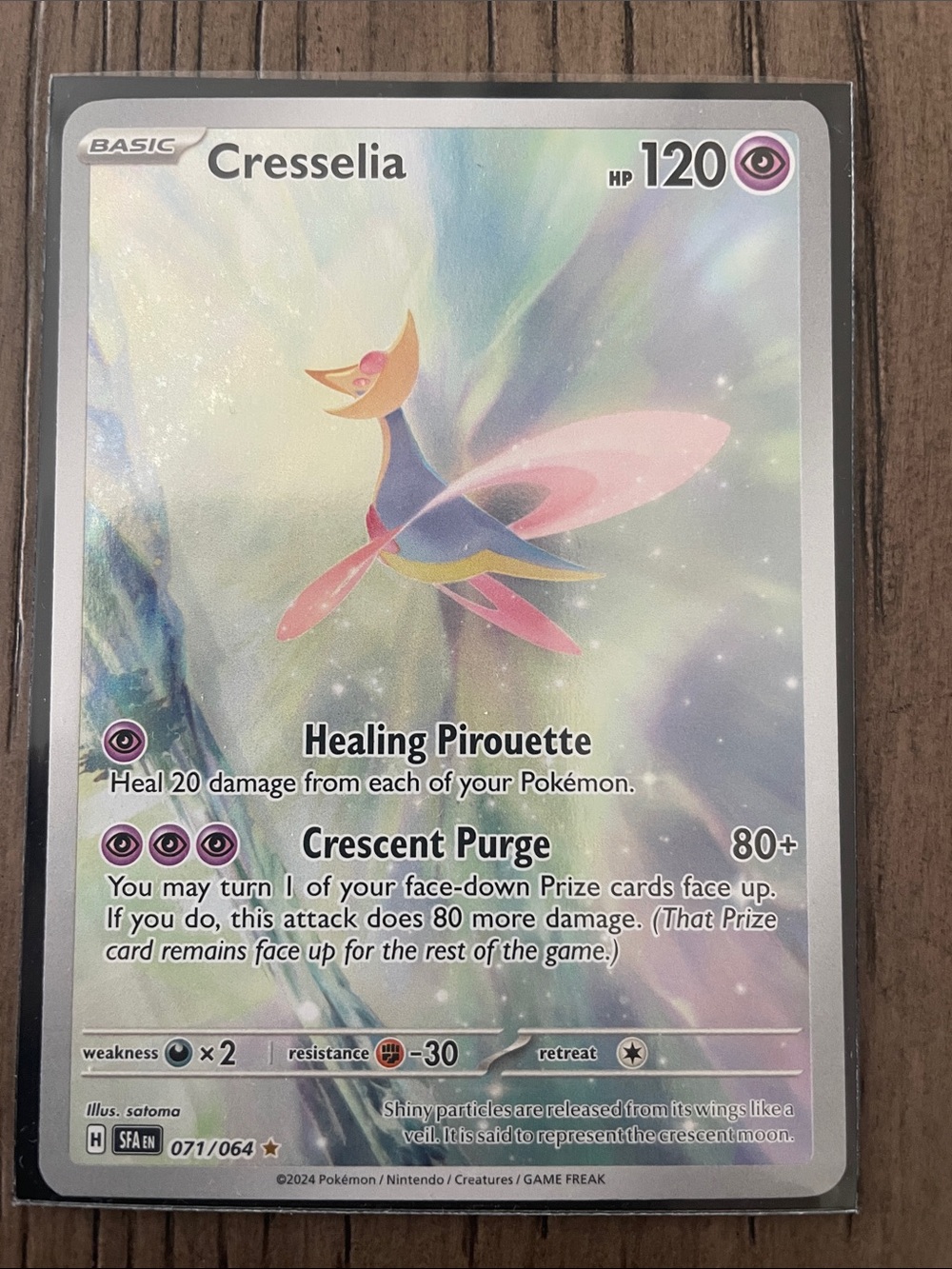 2024 Pokemon Cresselia #71 Card